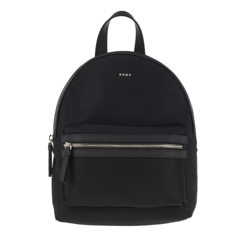 DKNY Casey Medium Backpack Black/Silver Rugzak
