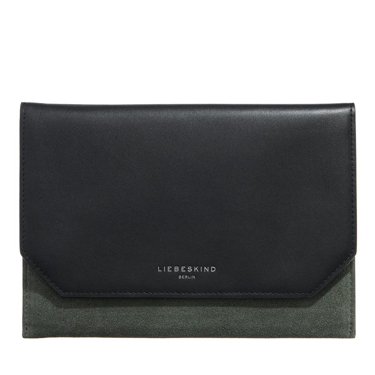 Liebeskind Berlin Clutches - Lora Suede - Gr. unisize - in Grün - für Damen