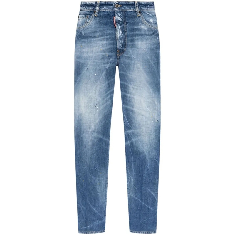Dsquared2 Jeans Powder Blue Denim Trousers Blue