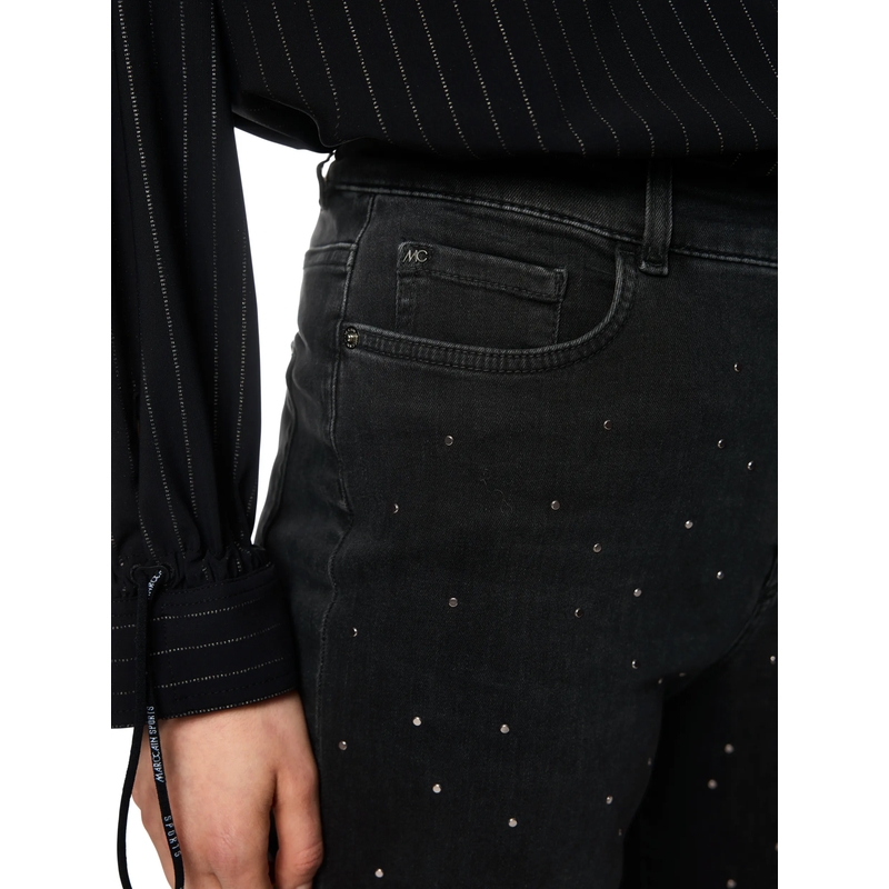 Marc Cain Straight-Leg-Jeans Jeans WIGAN black new(Image 4)