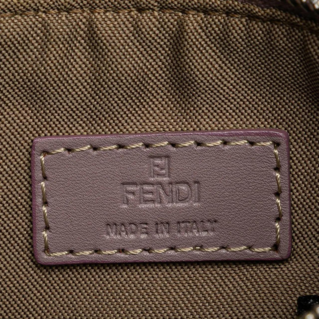 Thumbnail - Fendi Portemonnaie - Zucchino Canvas Coin Pouch - Gr. unisize - in Orange - für Damen