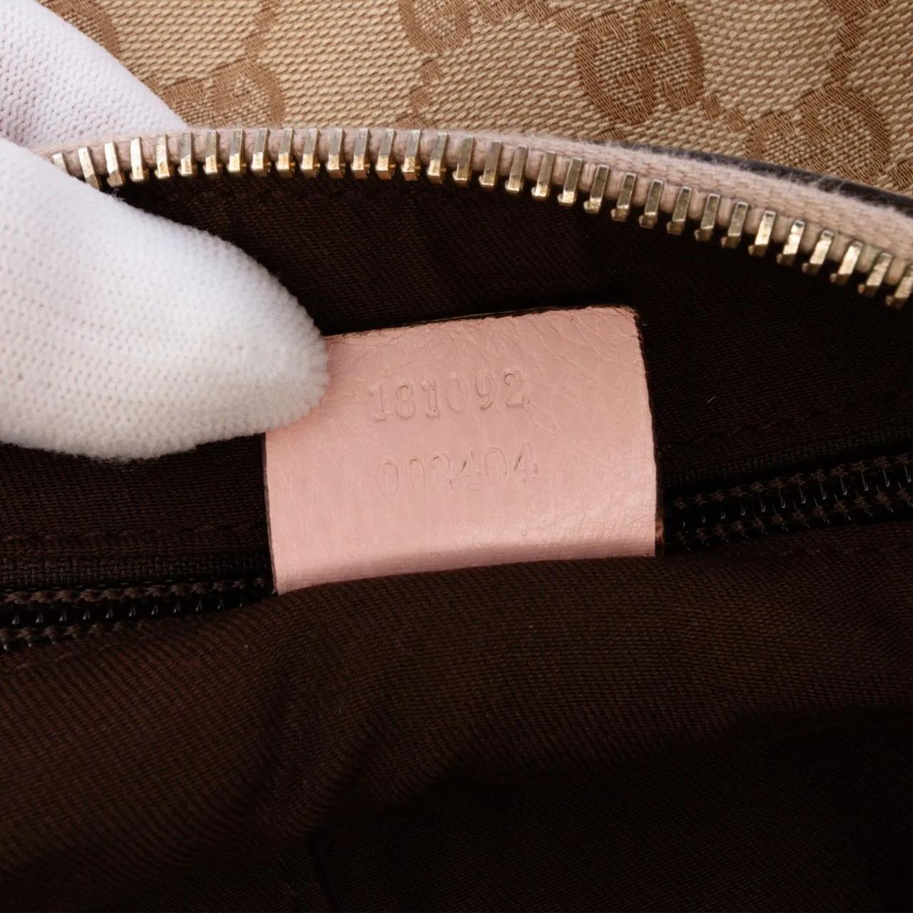 Thumbnail - Gucci Hobo Bags - 2016-2024 GG Canvas Web Crossbody - Gr. unisize - in Braun - für Damen