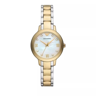 Armani 2 tone watch online