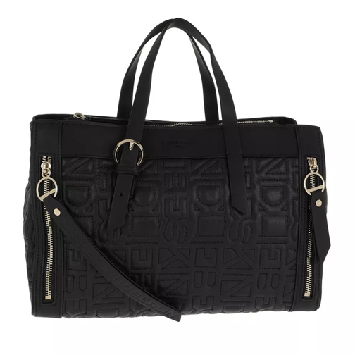 Liebeskind Berlin Quilted Satchel BagLarge Black Borsa a tracolla