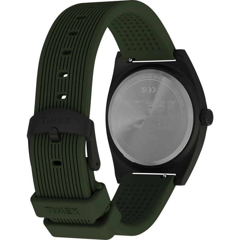Timex Quarzuhr Quarz-Analoguhr Timex X Peanuts Expedition Capston grün(Image 5)