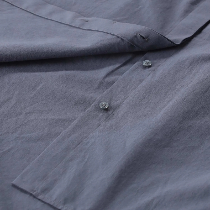 Luisa Cerano Bluse Hemdbluse aus Baumwolle blau(Image 4)