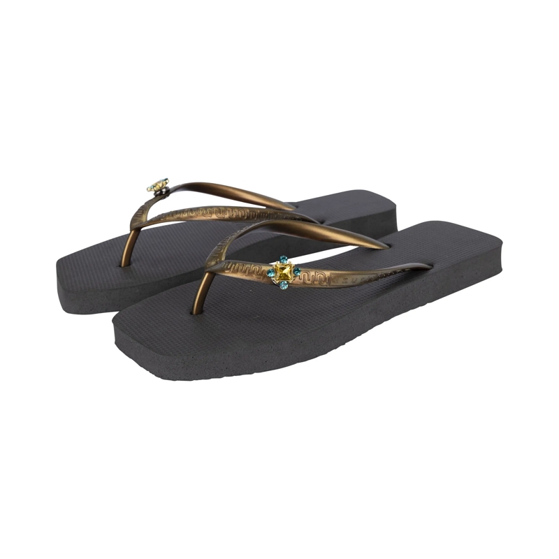 UZURII Flip Flops Zehentrenner Macrame Lizzy schwarz(Image 3)