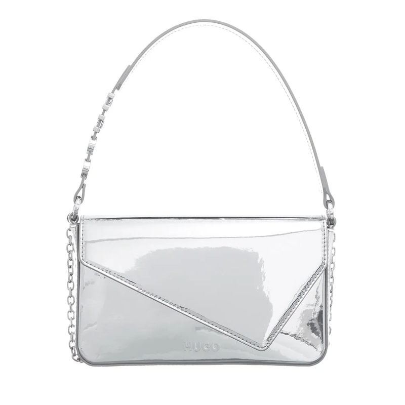 Hugo Schultertasche Mel Clutch-LA Silver