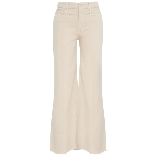 Mother Jeans à jambe droite Flared jeans 'The Roller Fray' beige