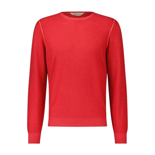 Gran Sasso Feiner Strickpullover aus Schurwolle 4810450432853 Rot Tröja