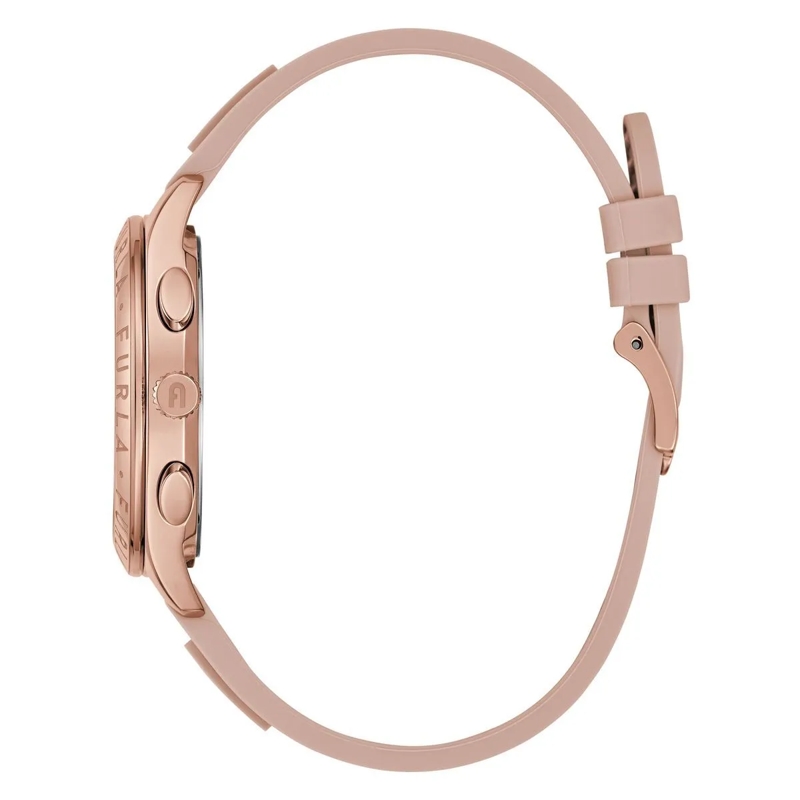 Furla Quarzuhr Analoge Quarzuhr Furla Logos rosa(Image 2)