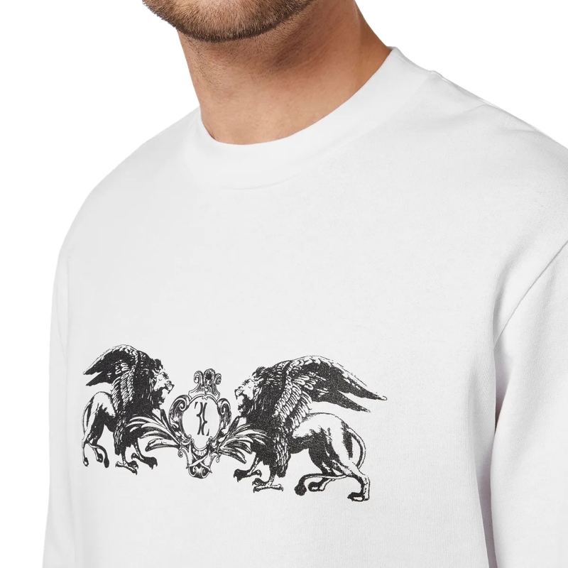 BILLIONAIRE Top Sweatshirt weiss(Image 4)