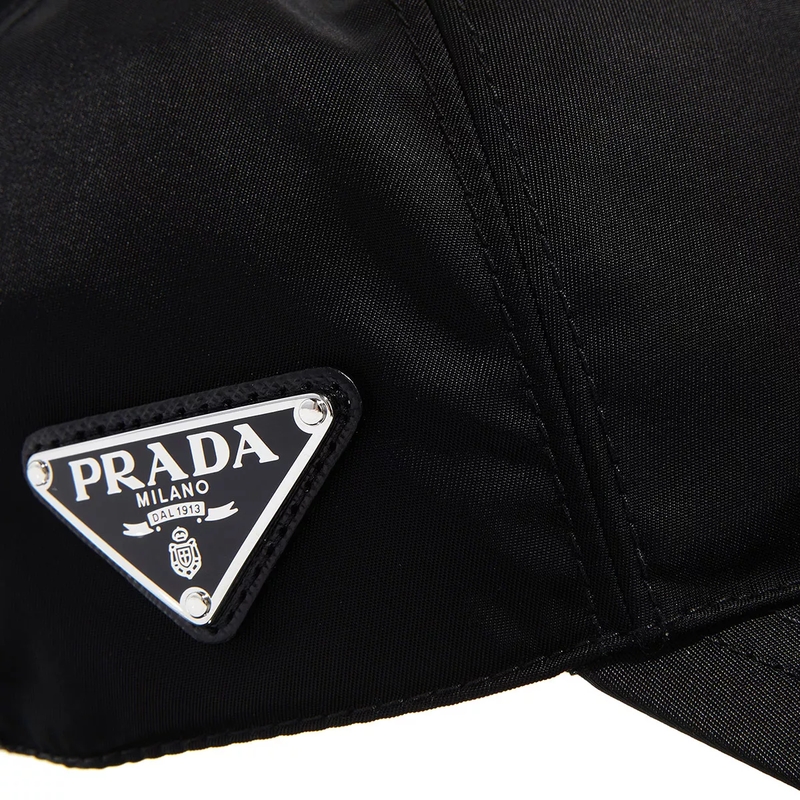 Prada Honkbalpet Re-Nylon Baseball Cap schwarz(Image 4)