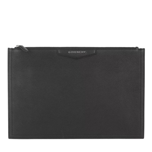 Givenchy Pouch Leather Black Clutch