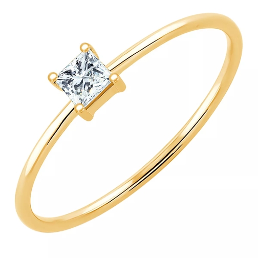Pukka Berlin Princess Wire Stack Ring Yellow Gold Diamanten Ring