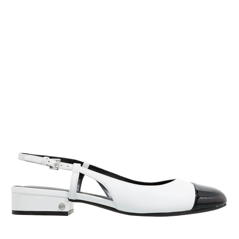 MICHAEL Michael Kors Ballerinas Perla Flex Sling Flat Optic White