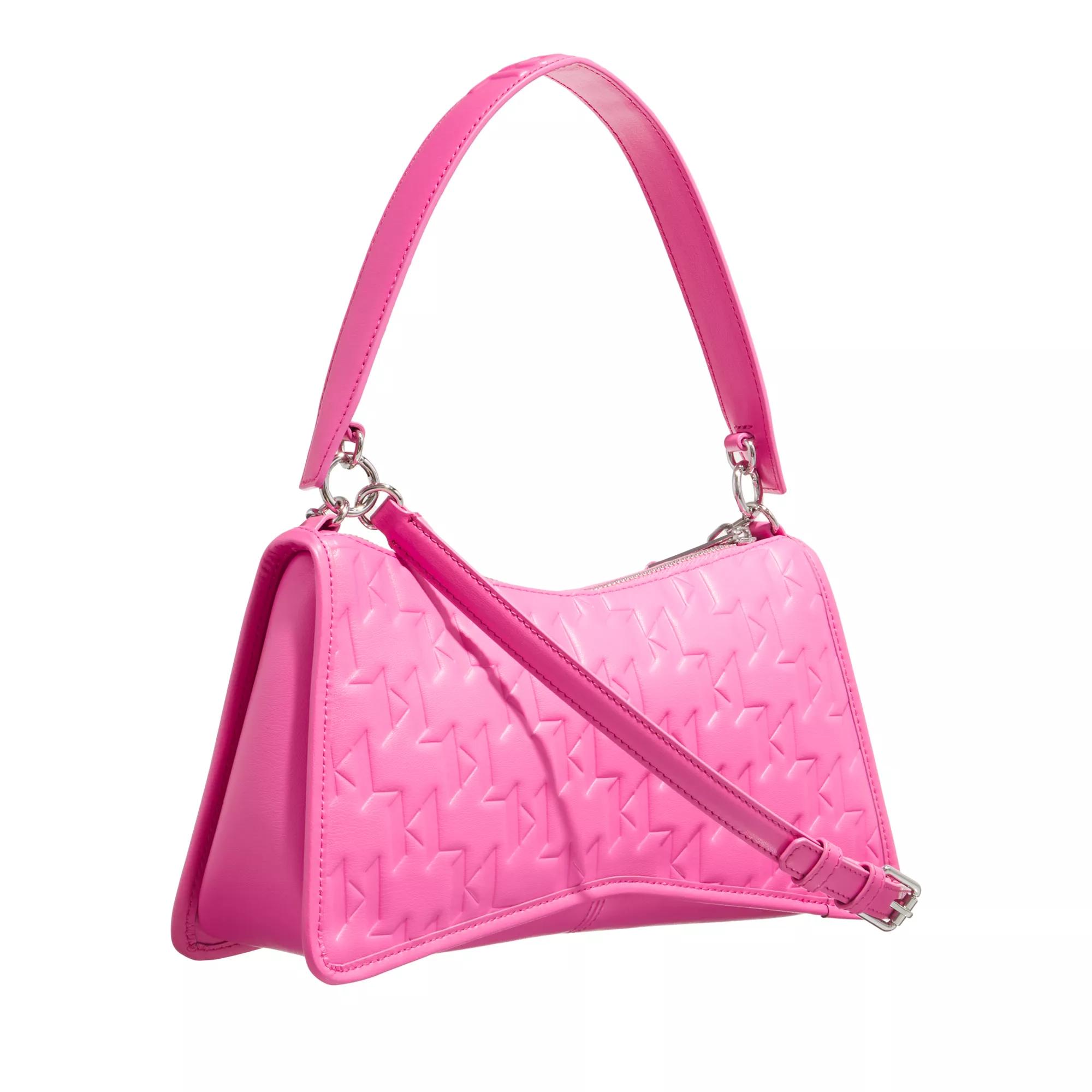 Thumbnail - Karl Lagerfeld Pochettes - K/Seven Element Shb Embossed - Gr. unisize - in Rosa - für Damen