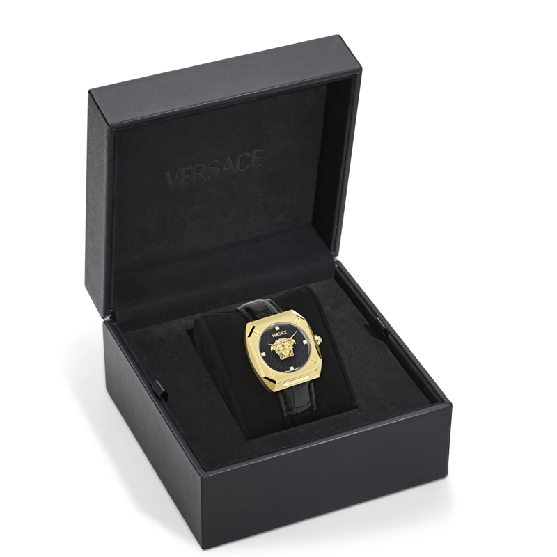 Versace Quarzuhr Quarz-Analoguhr Medusa Antares schwarz(Image 5)