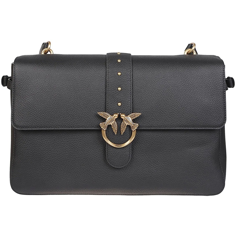 Pinko Fourre-tout Love One Slouchy Extra Bag Black schwarz