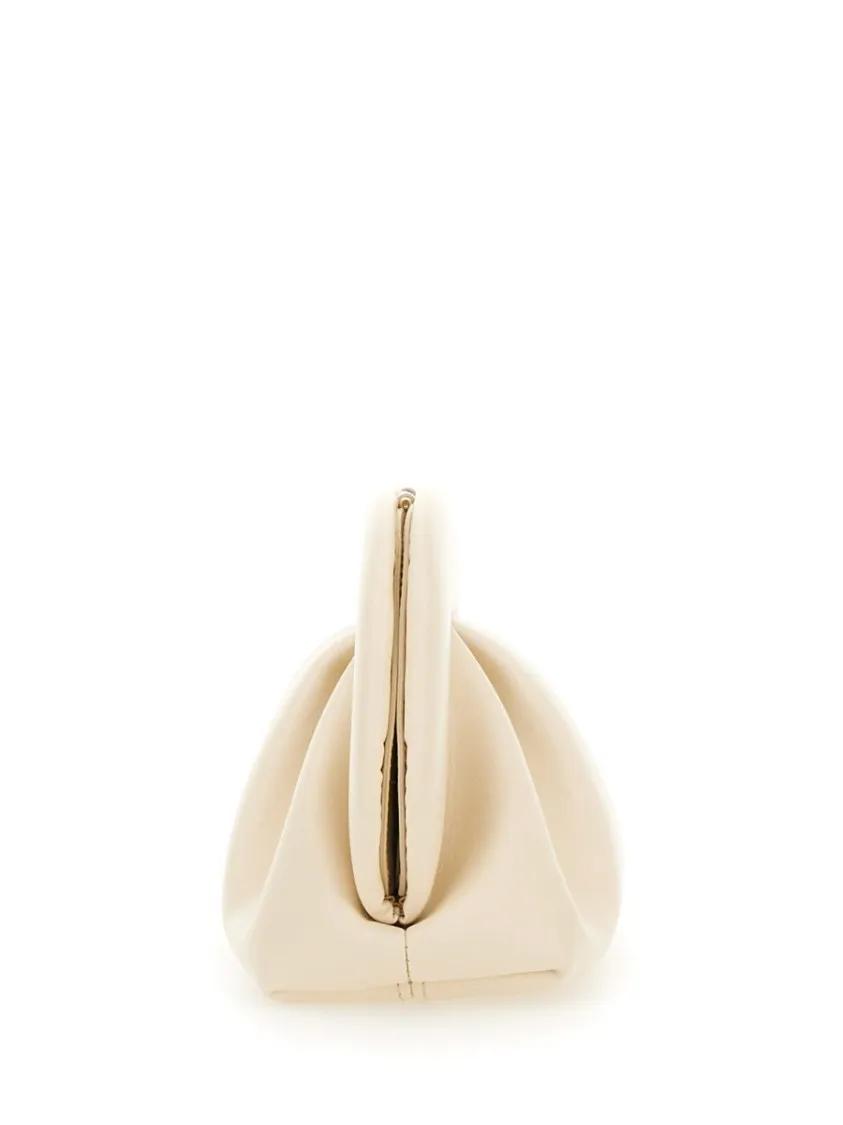Themoirè Clutches "Gea" Clutch in beige