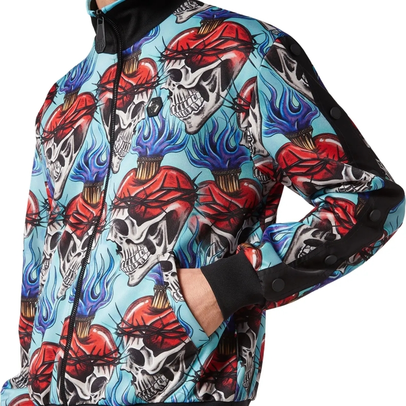 Philipp Plein Jogginghose Jogginganzug Tattoo türkis(Image 5)