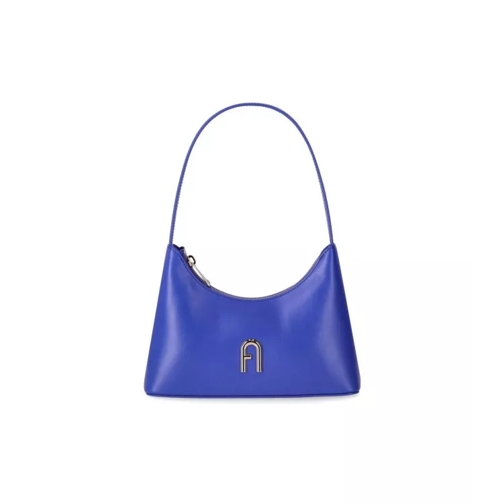 Furla Diamante Mini Cobalt Blue Shoulder Bag Blue Mini Tas