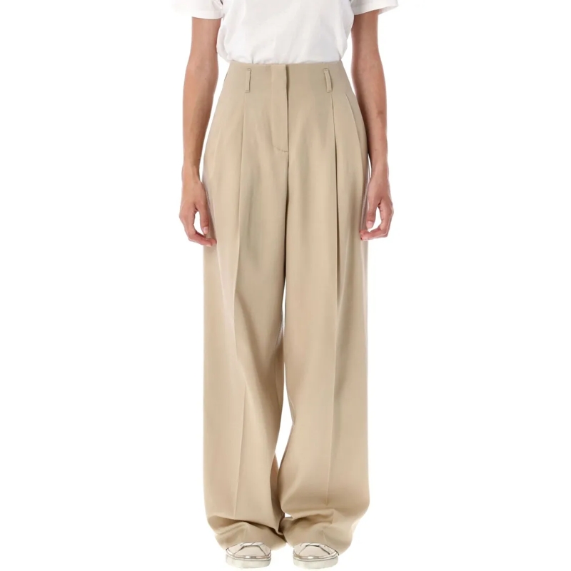 Golden Goose  Wool Formal Trousers Neutrals
