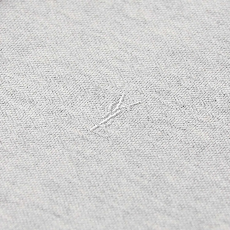 Saint Laurent Polohemd Poloshirt mit Logo grau(Image 4)
