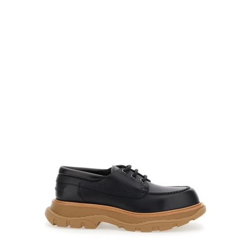 Alexander McQueen Schnürschuhe Heren Shoe Leath.Su.Rubber Upper Lea schwarz (Image 2)