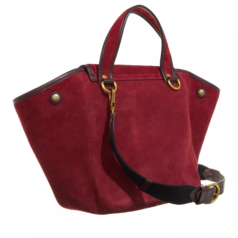 Jerome Dreyfuss Satchel Stan Panier M Burgundy(Image 4)