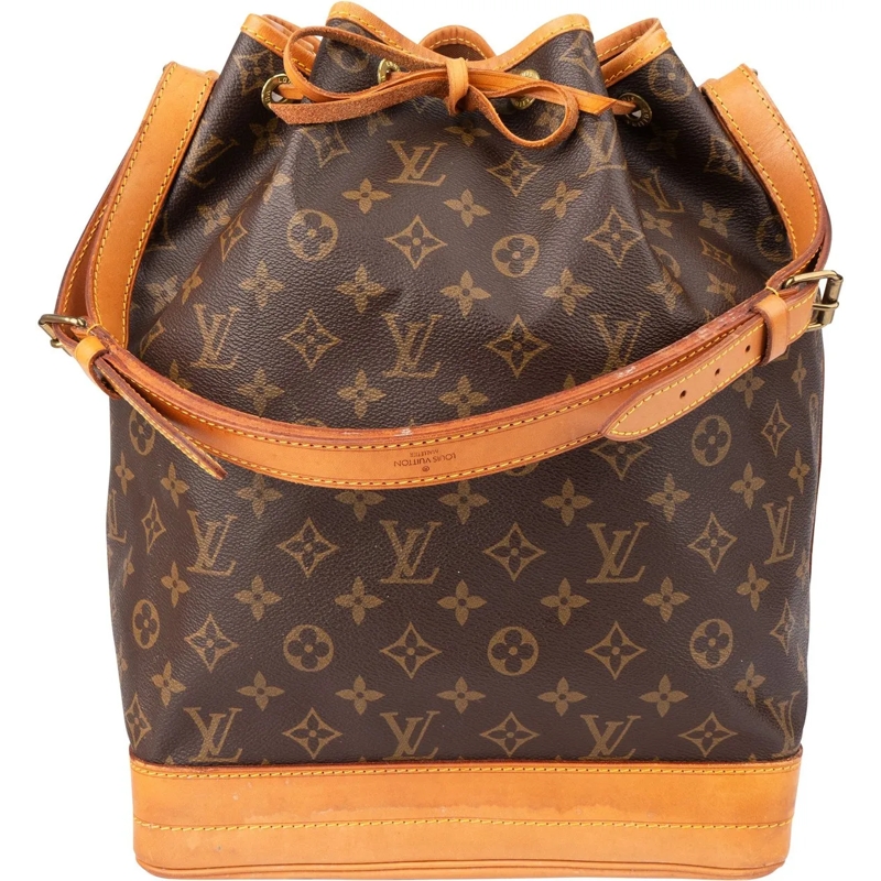 Louis Vuitton Tote Louis Vuitton Canvas Monogram Sac Noe Grande Shoul braun