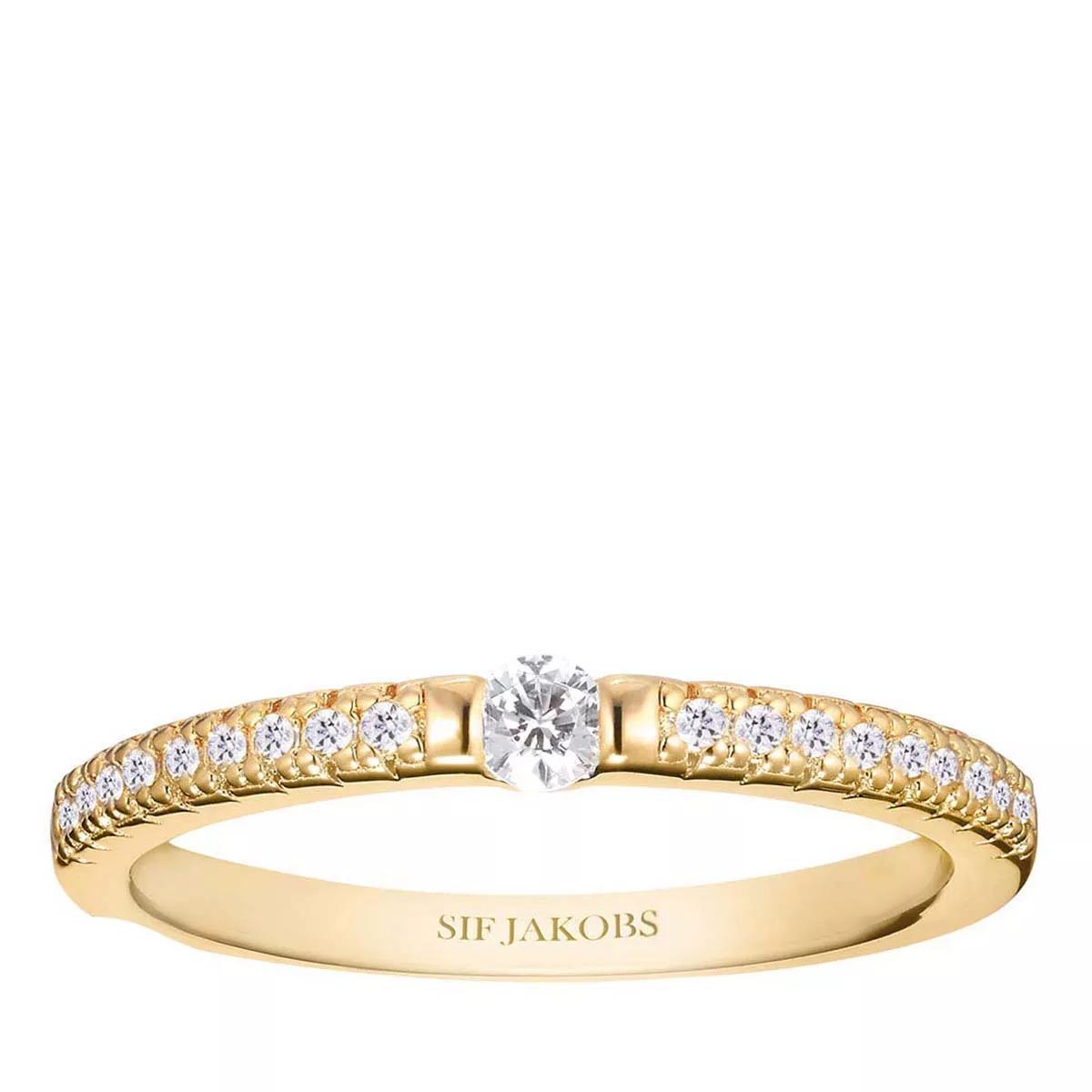 Sif Jakobs Jewellery Ring - Ellera Uno Ring - Gr. 58 - in Gold - für Damen