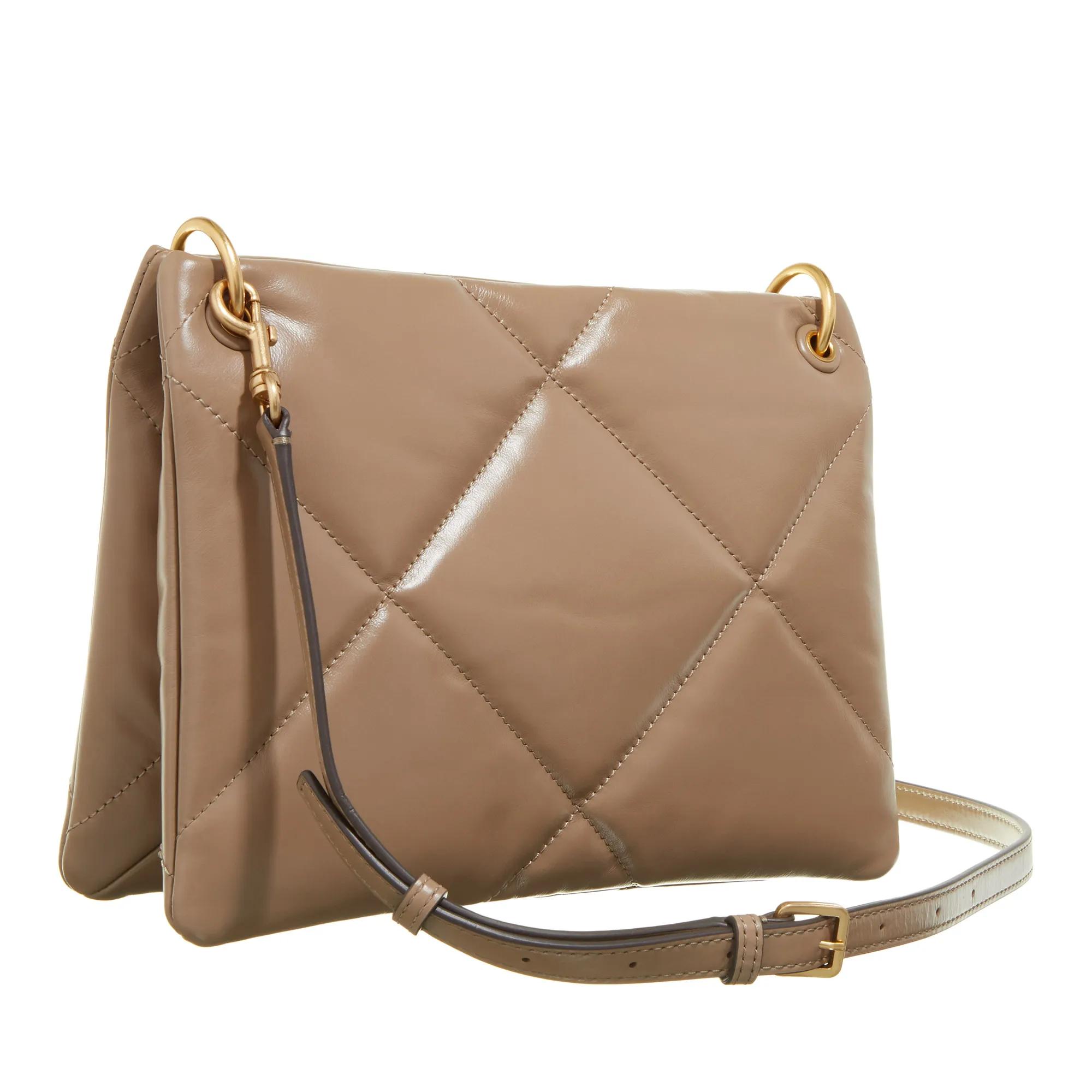 TORY BURCH Crossbody bags Kira Diamond Quilt Small Shoulder Bag in beige