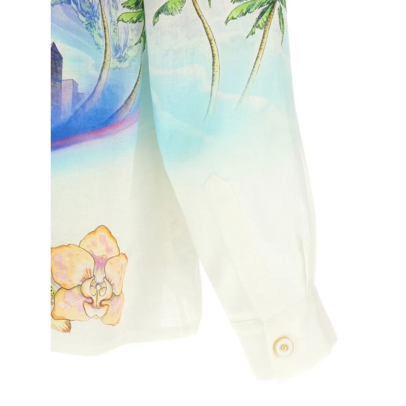 Casablanca Overhemd 'Innocence' Shirt White(Image 4)