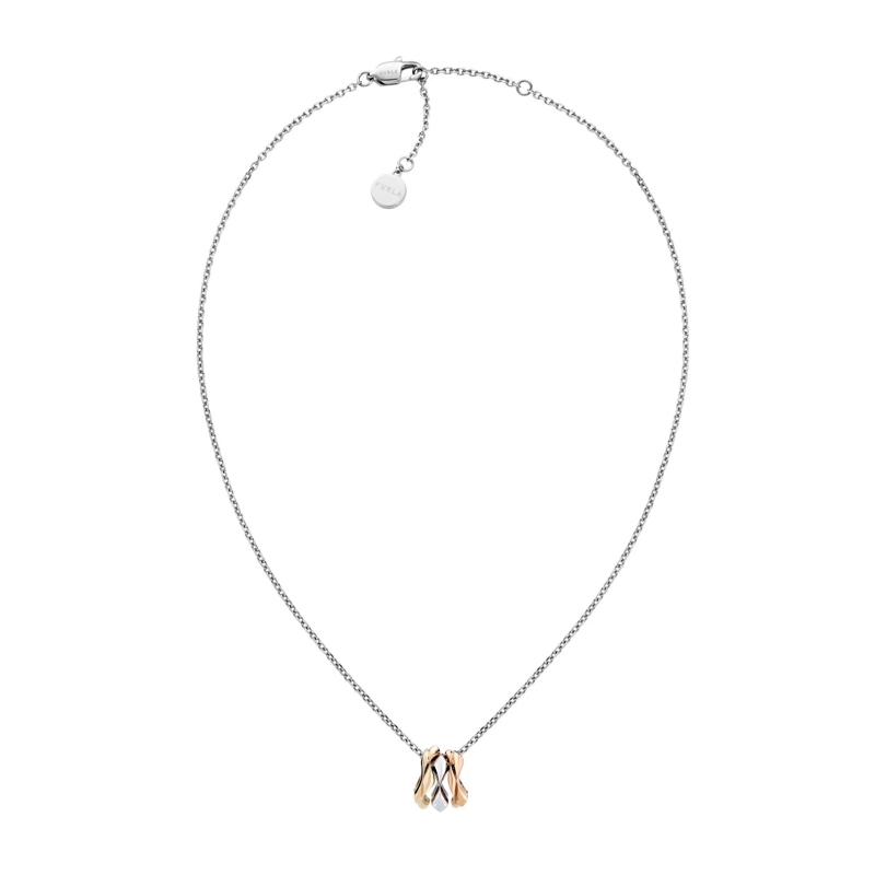 Furla Mittellange Halskette Halskette Furla Mionido silber