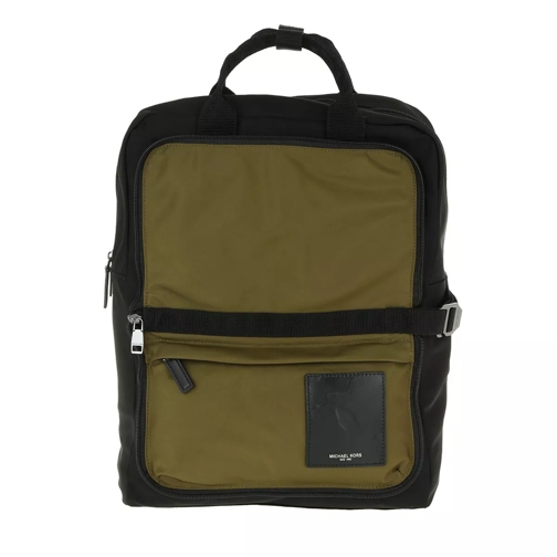 MICHAEL Michael Kors Kent Packable Cargo Backpack-Tote Black/Military Backpack