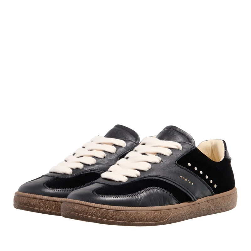 Nubikk Low-Top-Sneaker Ray Owen Studs (L) Black Combi Mocca