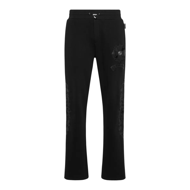 Philipp Plein Jogginghose Jogging Trousers Chrome schwarz