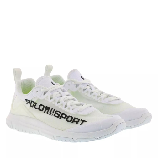 Polo Ralph Lauren Tech Racer Athletic Sneakers White/Black scarpa da ginnastica bassa