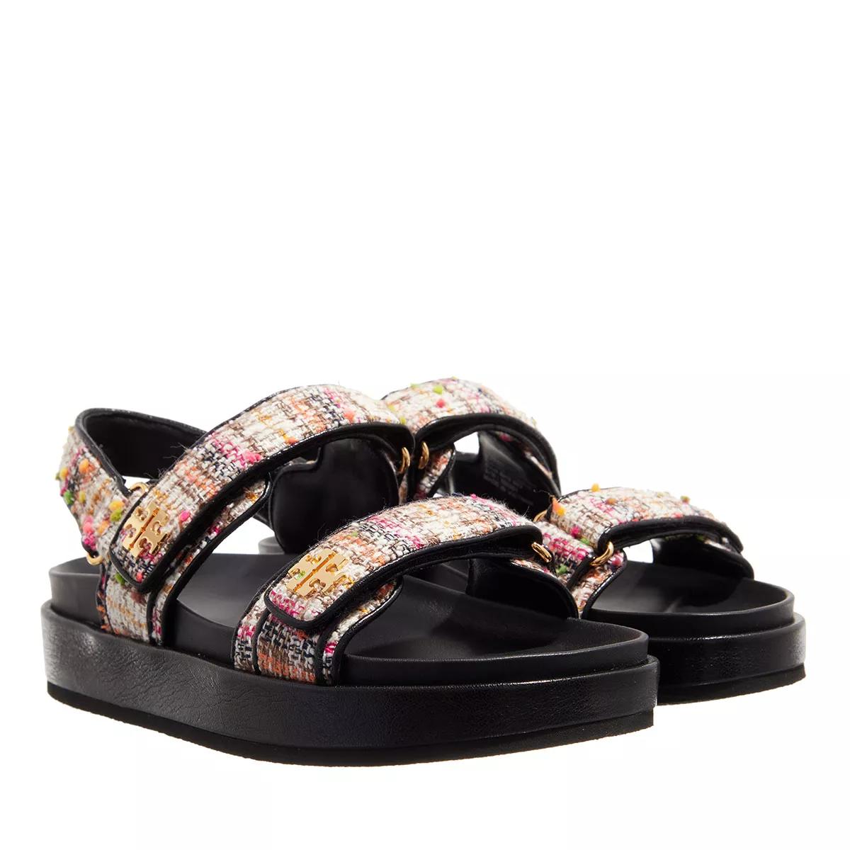 Tory Burch Kira Two Band Sport Sandal Pink / Perfect Black Sandale