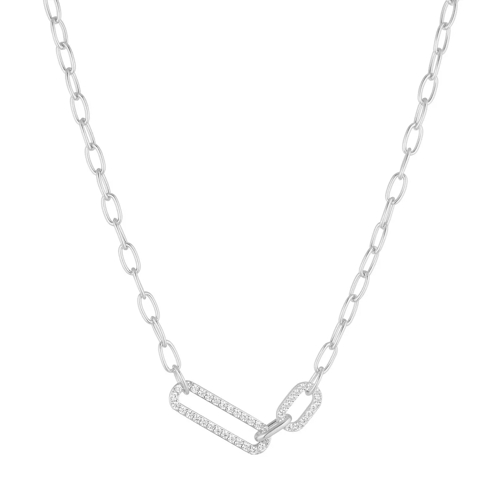 Sif Jakobs Jewellery Capizzi Due Necklace Silver Short Necklace