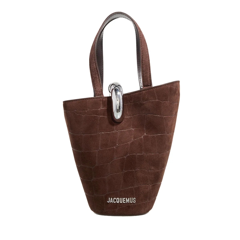 Jacquemus Bucket Bag Le Bambola Dark Brown
