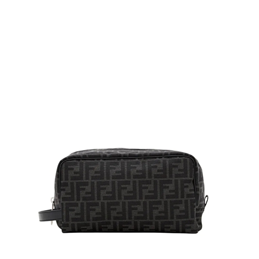 Fendi Crossbody Bag Beauty Grande Jacquard Black