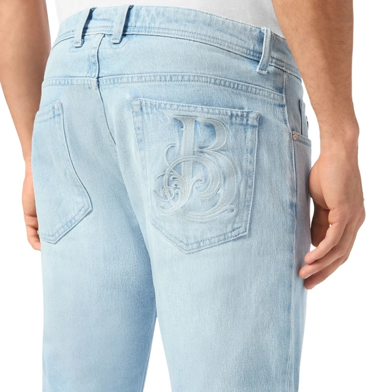 BILLIONAIRE Jeans mit geradem Bein Jeans Regular Fit creme(Image 4)
