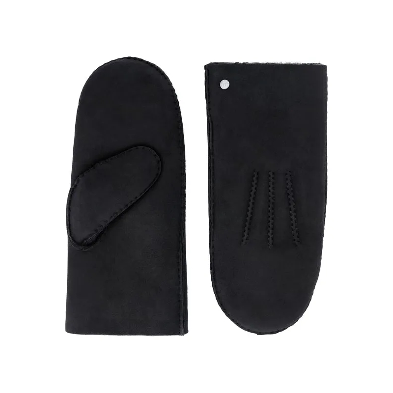 Roeckl  Fäustling Berchtesgaden aus Lammfell Schwarz