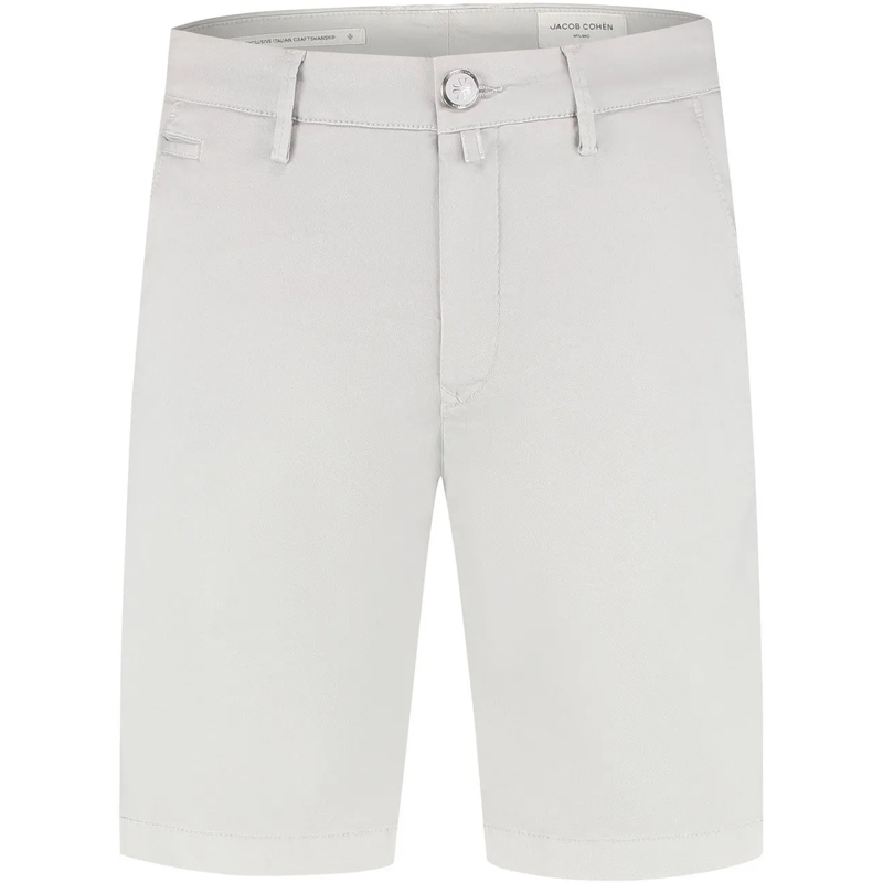 Jacob Cohen Slim-Fit-Jeans Bermuda Chino Slim Fit Bob grau