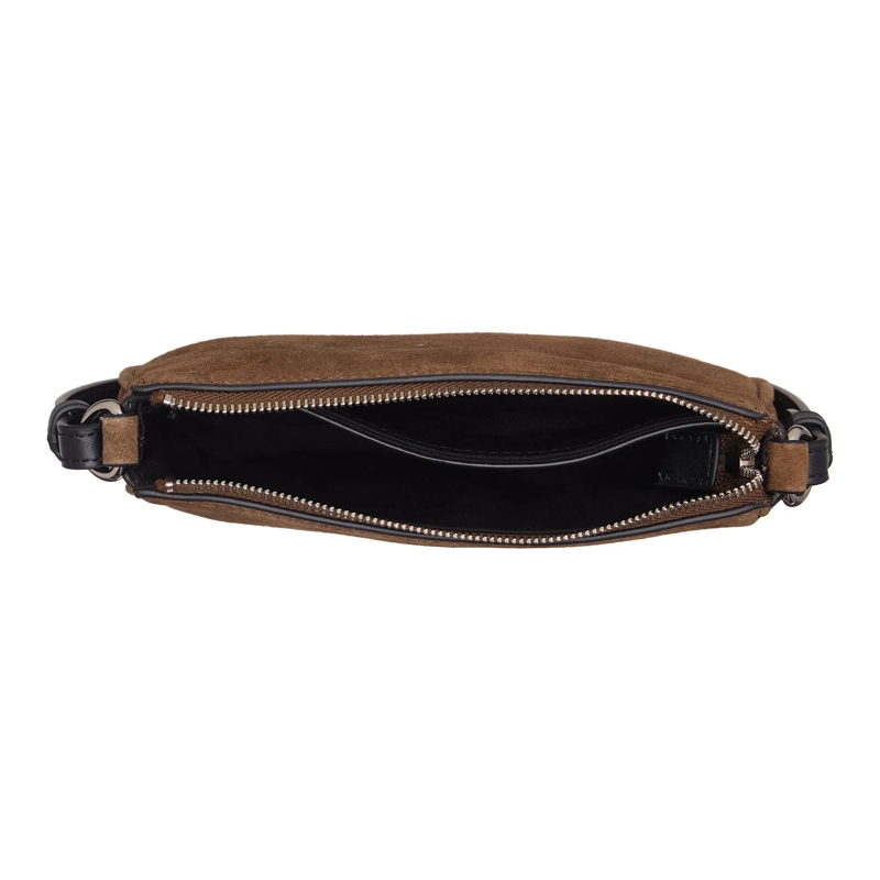Liebeskind Berlin Sac à bandoulière Monogram Diagonal Hydro Suede Crossbody Bag XS Safari(Image 6)