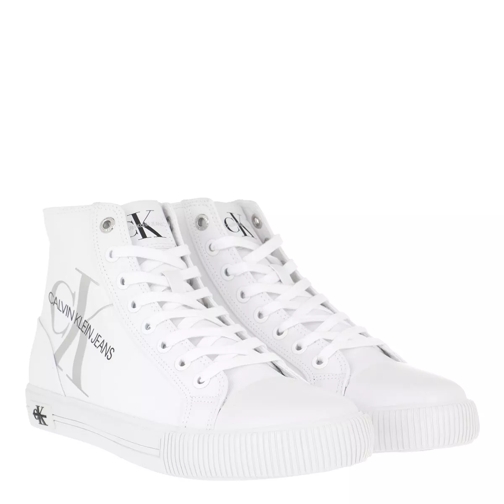 Calvin Klein Vulcanized High Lace Up Sneakers White högsko sneaker