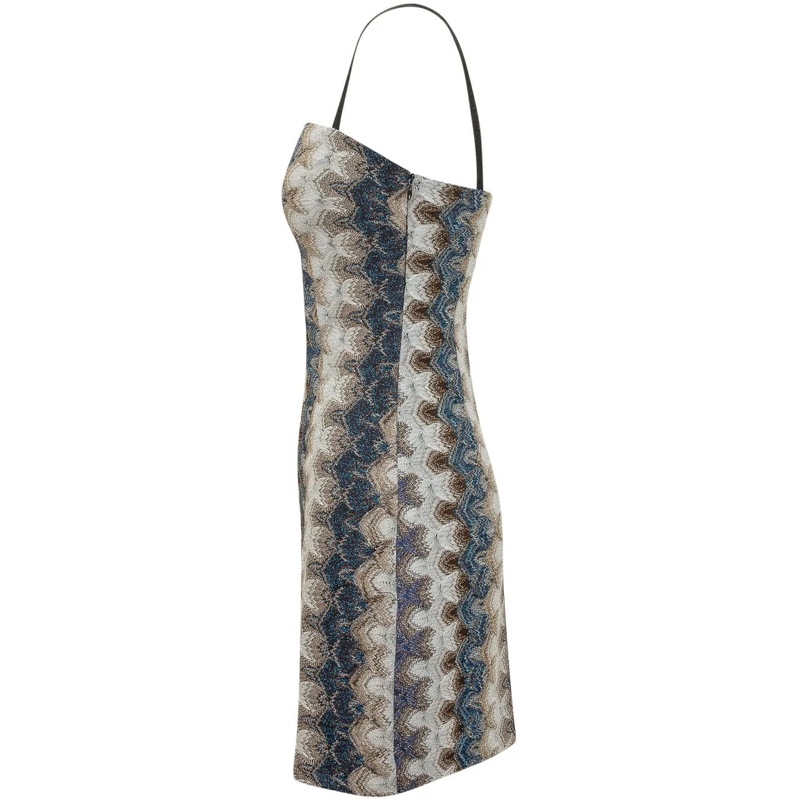 Missoni Minikleid Abito Corto Senza Maniche con Spalline e Motivo Ge mehrfarbig(Image 3)