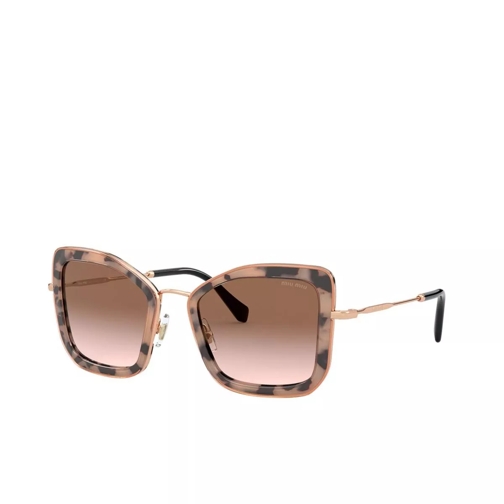 Miu Miu Women Sunglasses Core Collection 0MU 55VS Havana Rosa Sonnenbrille